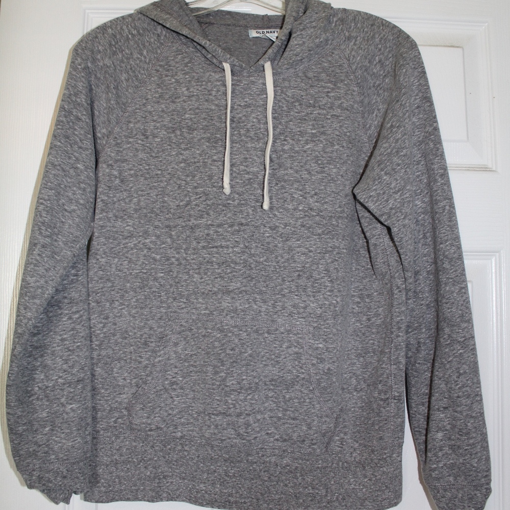 grey hoodie